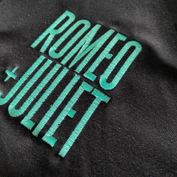 Full zip performance jacket -- Romeo and Juliet on Broadway crew-only show merch - Picture 2 of 8